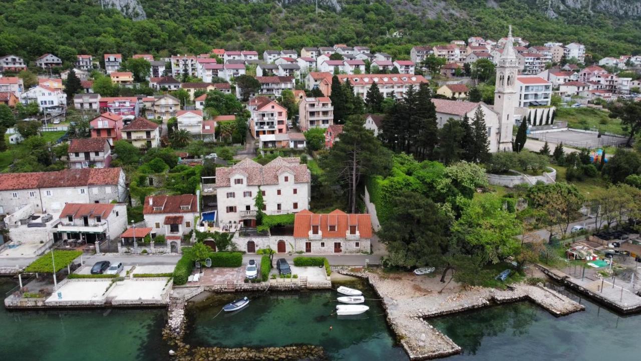 Villa Luxury Stone On The Sea With Private Pool And View Kotor Exteriér fotografie