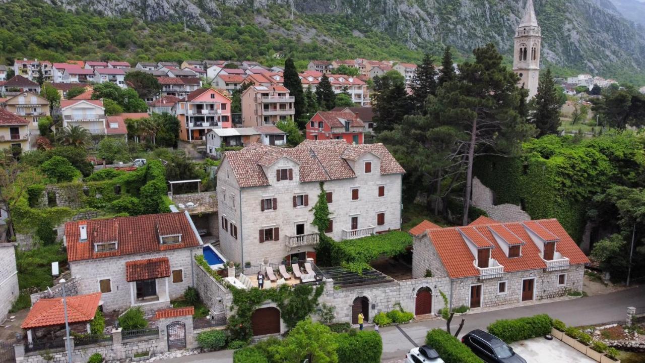 Villa Luxury Stone On The Sea With Private Pool And View Kotor Exteriér fotografie